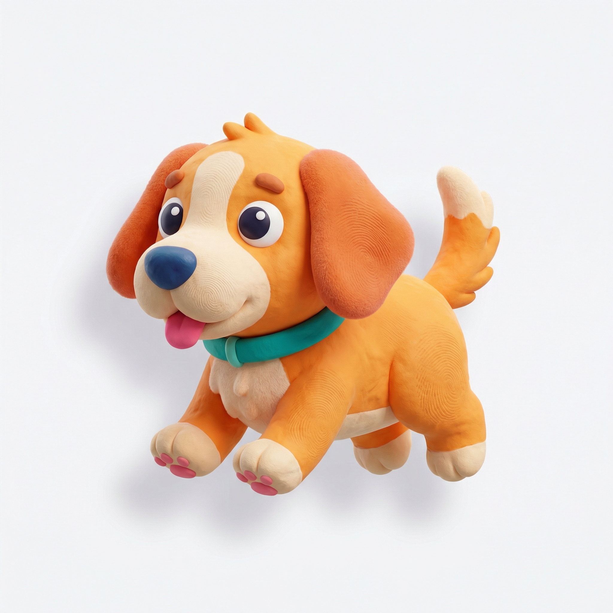 Cute 3D Dog Icon
