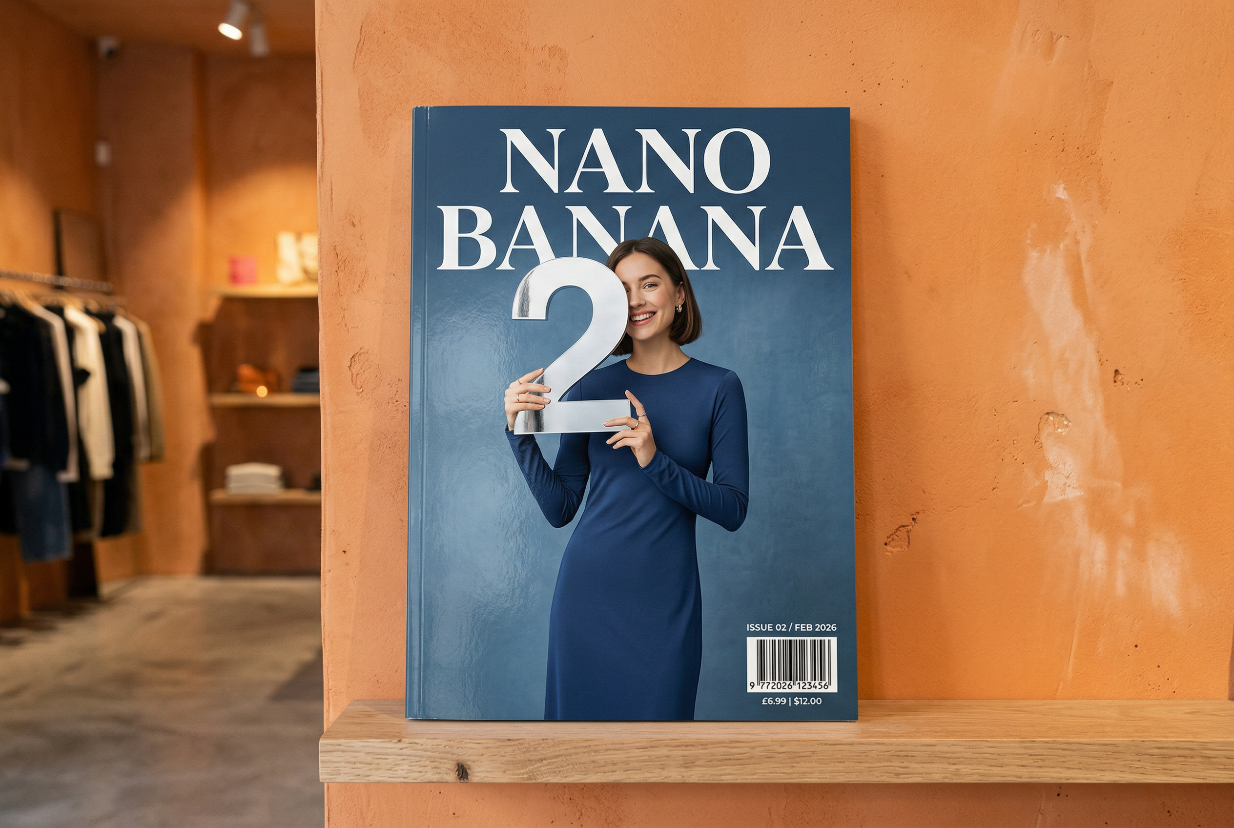 Glossy Magazine Cover