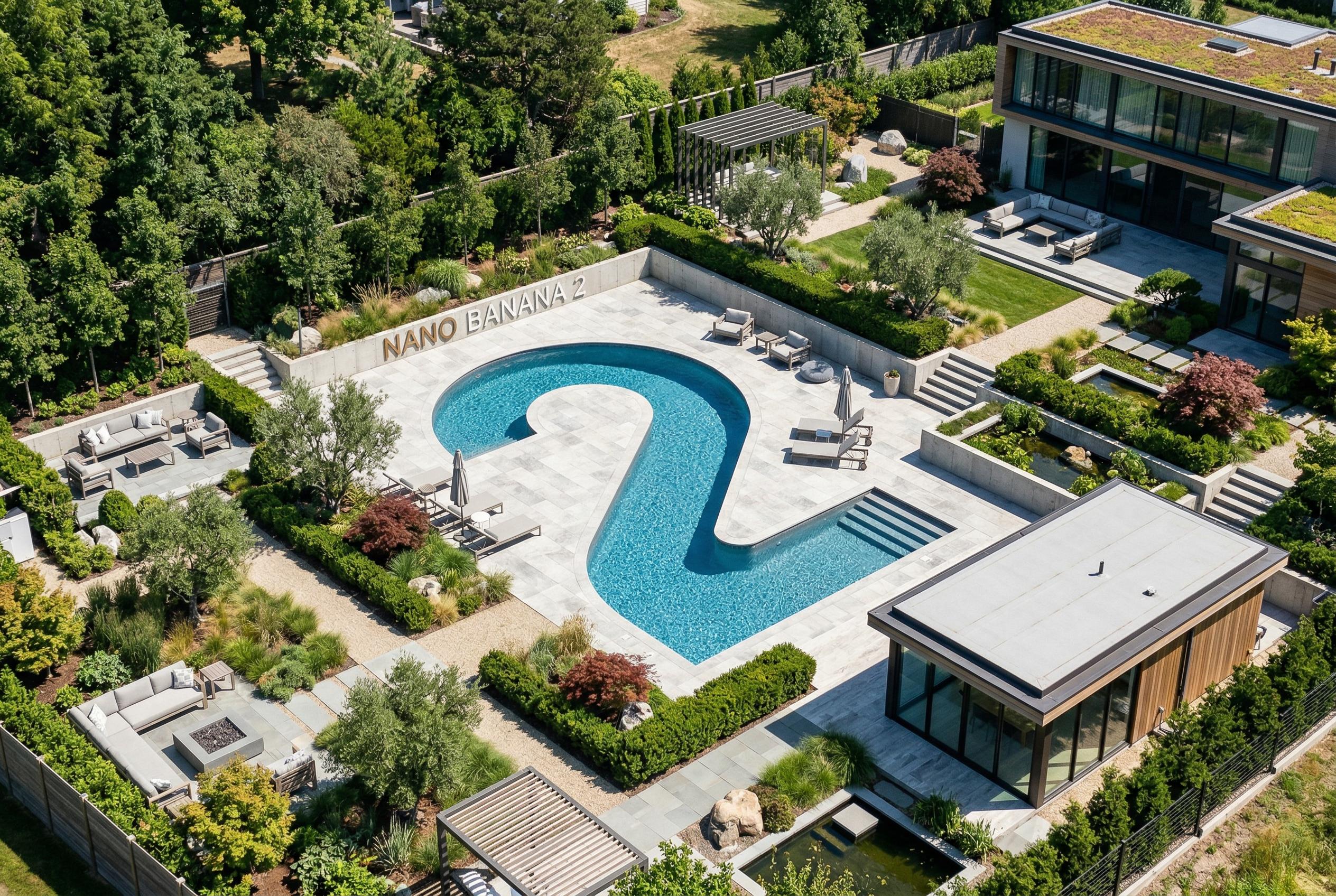 Isometric Modern Garden